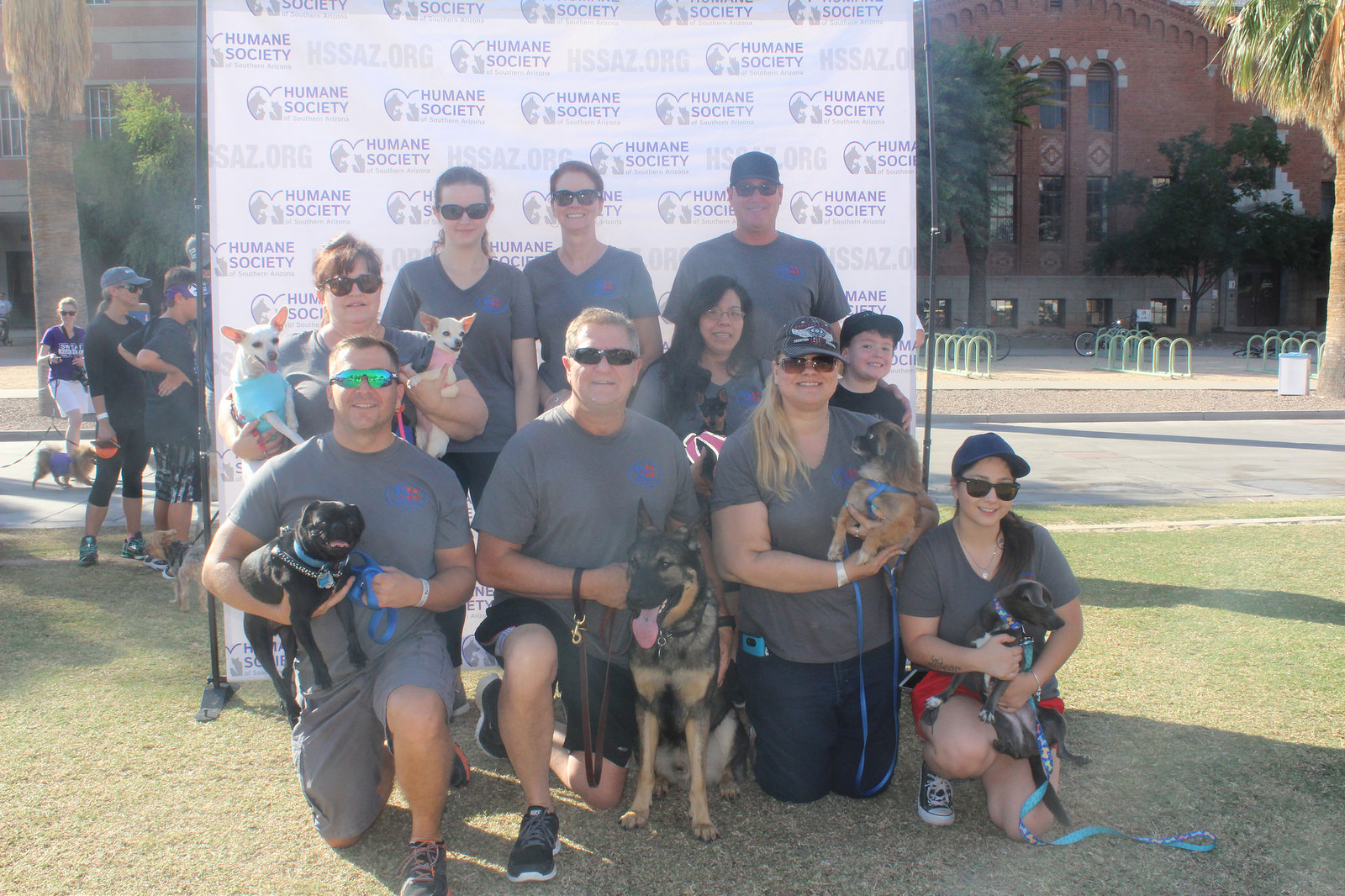 D&H AC team at the Humane Society event