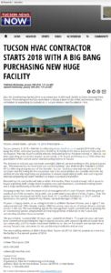 Tucson News Now on D&H AC new premises