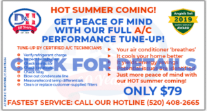 $79 Air Conditioning Performance Tune-up