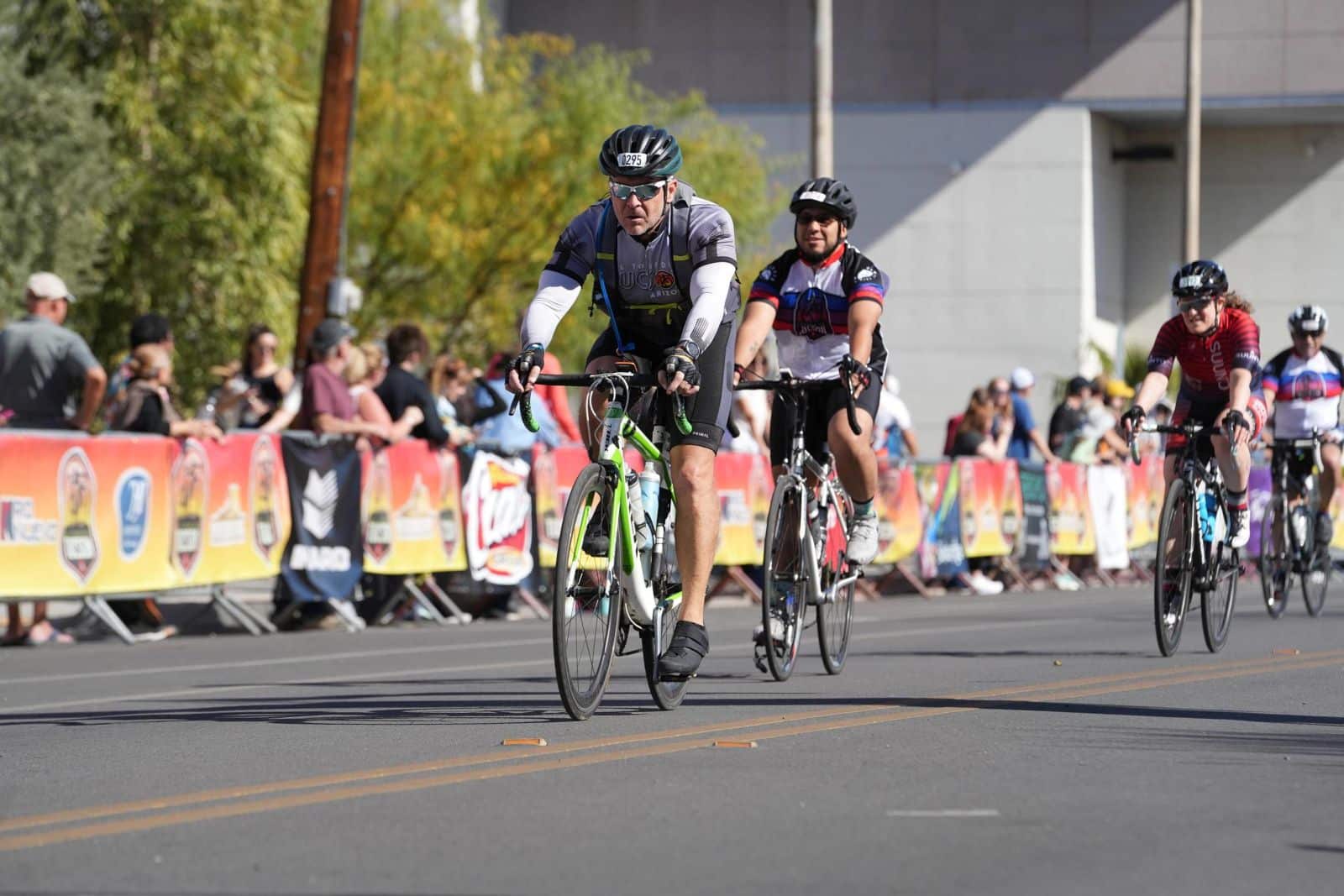 D&H's very own Phil Robles performing at El Tour de Tucson 2024.