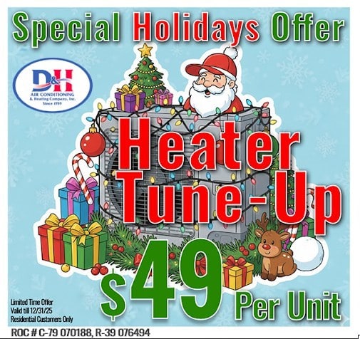 $49 Heater Tuneup Special 2025 Holiday Offer