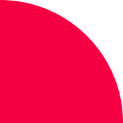 Decorative red arc shape on a black background (no contextual meaning)