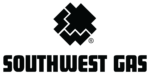 Southwest Gas corporate logo with a black geometric star emblem above the bold 'SOUTHWEST GAS' wordmark.